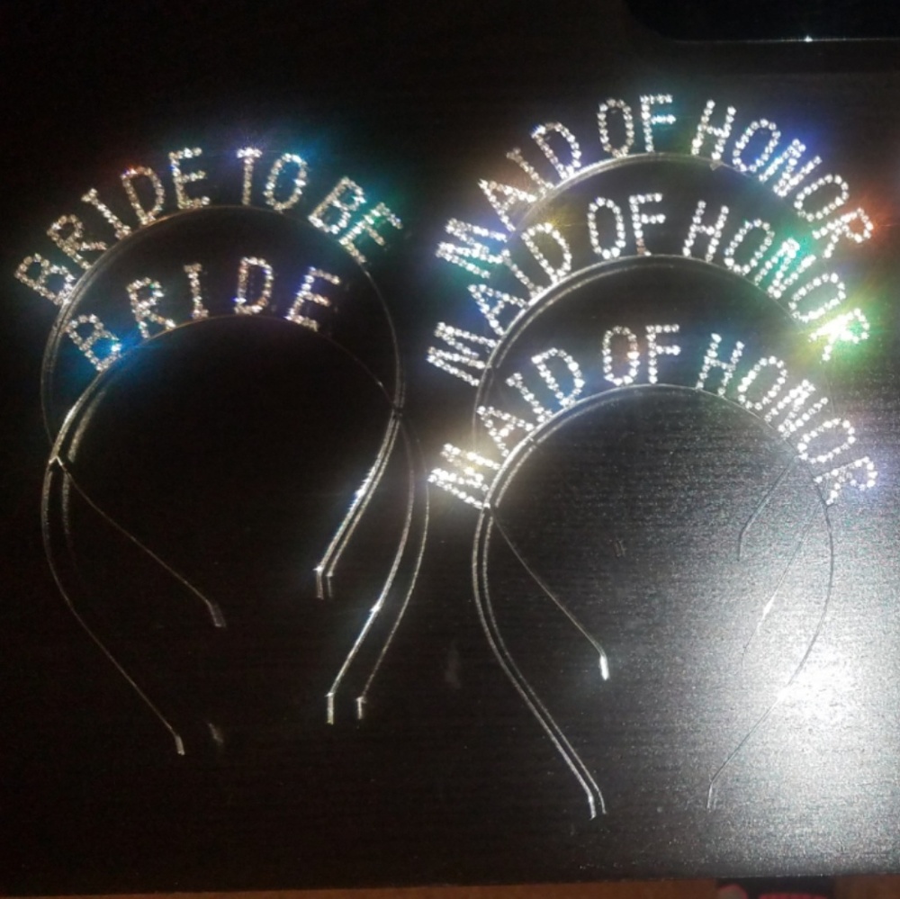 Bachelorette Bride Bridesmaid Headbands